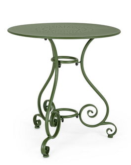 Masa de gradina / terasa din metal, Etienne Small, Ø70xH72 cm
