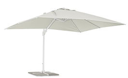 Umbrela de soare suspendata, Eden B Gri Deschis, L400xl300xH270 cm