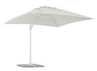 Umbrela de soare suspendata, Eden C Gri Deschis, L300xl300xH265 cm