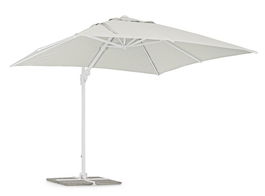 Umbrela de soare suspendata, Eden C Gri Deschis, L300xl300xH265 cm