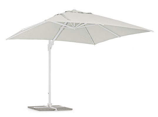 Umbrela de soare suspendata, Eden C Gri Deschis, L300xl300xH265 cm