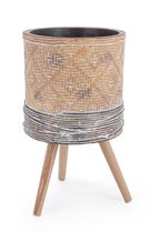 Ghiveci din magnesia, Dakar Natural, Ø40xH39 cm
