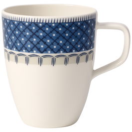 Set 6 cani din portelan, Casale Blu Alb / Albastru, 380 ml, Villeroy & Boch
