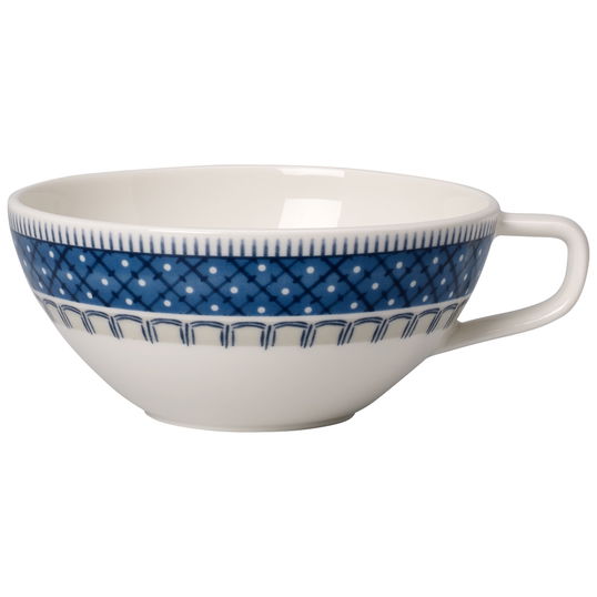 Set 6 cesti din portelan, Casale Blu Alb / Albastru, 240 ml, Villeroy & Boch