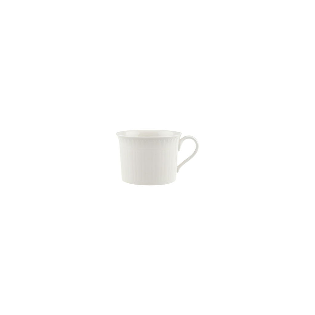 Set 6 cani Cappuccino din portelan, Cellini Alb, 350 ml, Villeroy & Boch