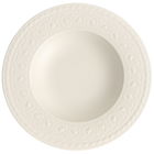 Set 6 farfurii adanci, din portelan, Cellini Alb, 24 cm, Villeroy & Boch