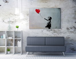 Tablou Canvas Flying Balloon WY06 Multicolor, 70 x 50 cm