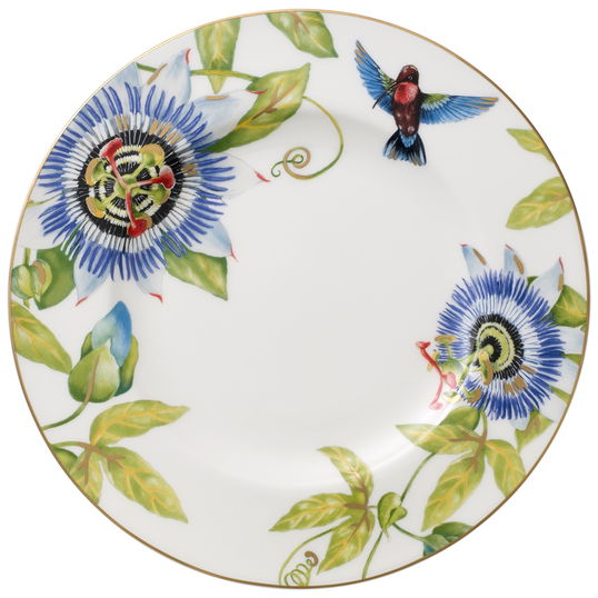 Set 6 farfurii intinse din portelan, Amazonia Anmut Multicolor, 27,7 cm, Villeroy & Boch