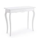 Consola din MDF, Daisy I Alb, l90xA38xH77 cm