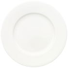 Set 6 farfurioare pentru paine si unt, din portelan, Anmut Alb, 16 cm, Villeroy & Boch