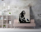 Tablou Canvas Girl And Bird WY49 Multicolor, 50 x 70 cm