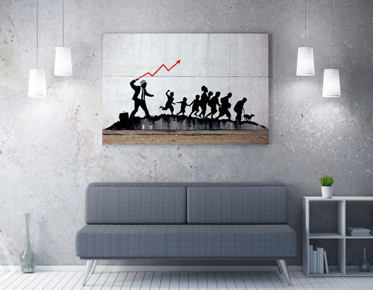 Tablou Canvas Menashe WY30 Multicolor, 70 x 50 cm