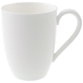 Set 6 cani din portelan, Anmut Alb, 350 ml, Villeroy & Boch