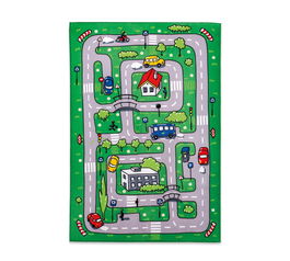 Covor pentru copii din PE Soft Traffic Multicolour, 100 x 150 cm