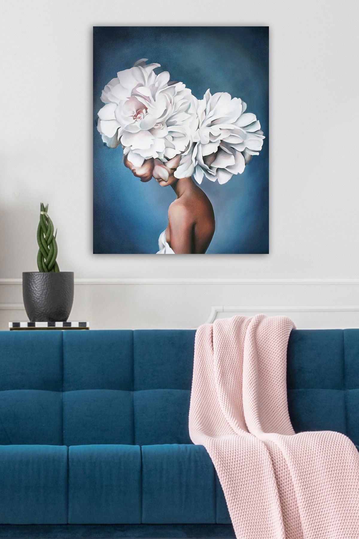 Tablou Canvas Tifani 6019210447424-5070 Multicolor, 50 x 70 cm