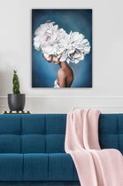 Tablou Canvas Tifani 6019210447424-5070 Multicolor, 50 x 70 cm