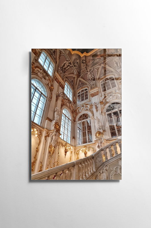 Tablou Sticla Cathedral 1135 Multicolor, 30 x 45 cm