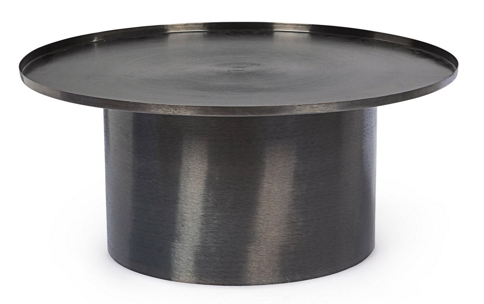Masa de cafea din metal Kalpita Negru, Ø80xH35 cm