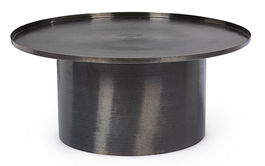 Masa de cafea din metal Kalpita Negru, Ø80xH35 cm