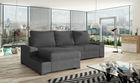 Coltar Extensibil Negroni cu Lada de Depozitare, Sezlong pe Stanga, l245xA160xH90 cm