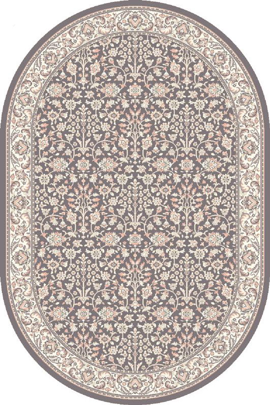 Covor Itamar Anthracite Oval, Wilton