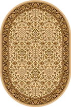 Covor Itamar Cream Oval, Wilton