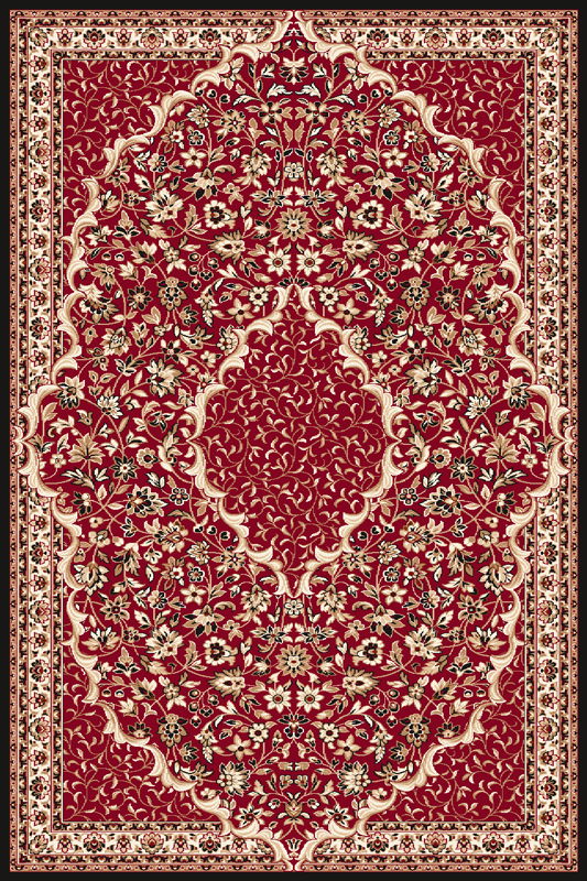 Covor Persea Dark Red, Wilton