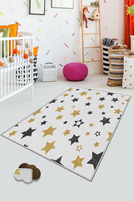 Covor pentru copii Stars Multicolor