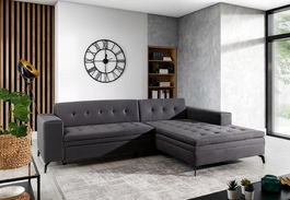 Coltar Extensibil Solis cu Sezlong pe Dreapta, l295xA195xH93 cm