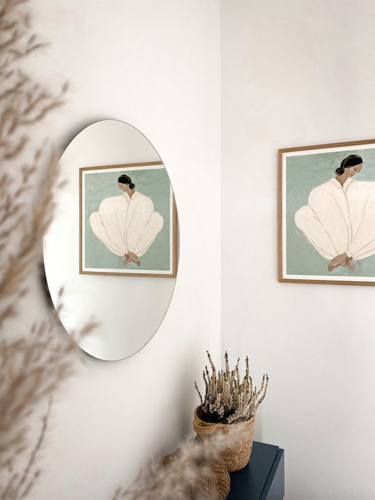 Oglinda decorativa Colours CS 08, Ø57 cm