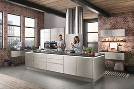 Mobila Bucatarie Moderna Inox