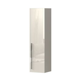 Cabinet suspendat din pal si MDF, cu 1 usa, Piano VK30-1K/PN Tall Bej, l30xA29xH115 cm