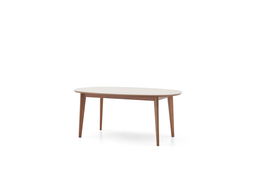 Masa fixa din pal, Nova Nuc / Capuccino, L180xl110xH76 cm