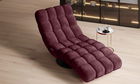 Fotoliu sezlong relaxare rotativ, tapitat, cu mecanism electric Relax, Gatiola 360, l80xA166xH87 cm