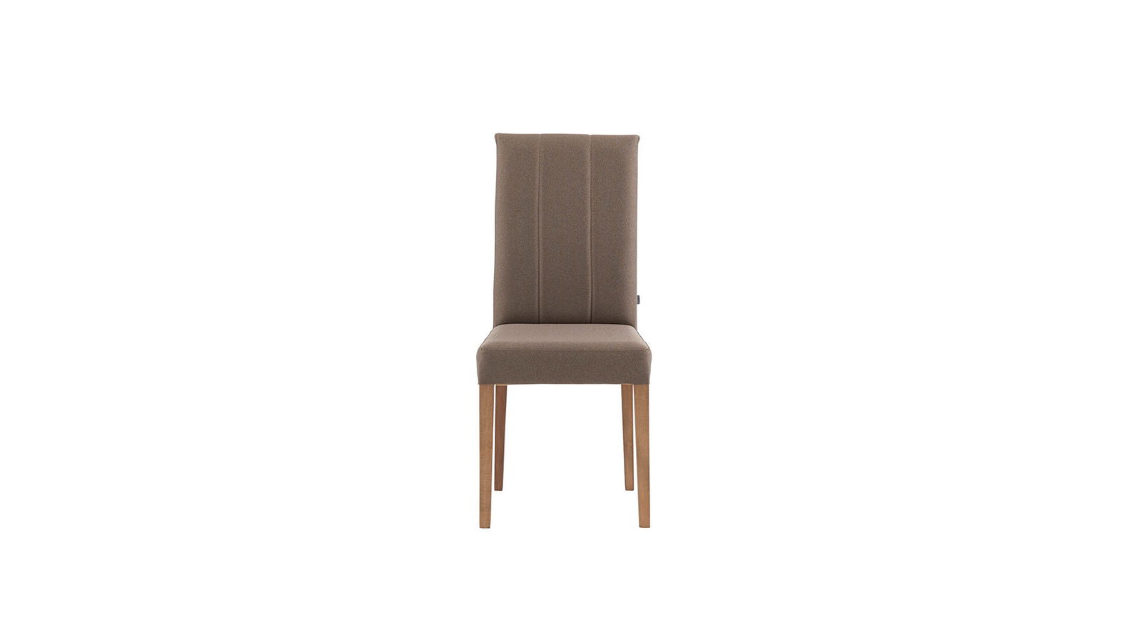 Scaun tapitat cu stofa, Clara Grej, l42xA45xH96 cm