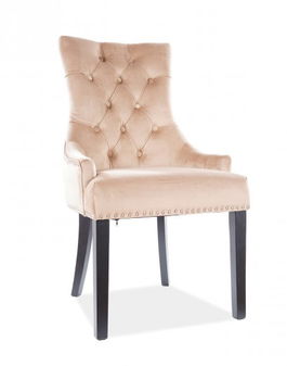 SCAUN GEO TAPITAT CULOARE BEJ