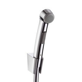 Set furtun dus pentru bideu Hansgrohe Bidette,agatatoare Porter's,furtun Isiflex 1,25 m