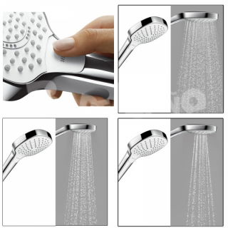 Set dus Hansgrohe Croma Select E Vario, bara 0,65 m