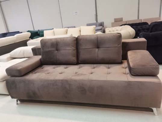 CANAPEA EXTENSIBILA LARISA 5 , catifea maro