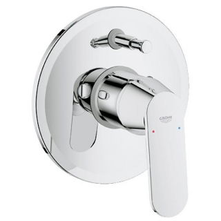 Baterie cada si dus Grohe Eurosmart Cosmopolitan cu corp incastrat inclus