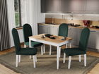 Set Masa + 4 Scaune Grand Verde