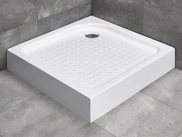 Cadita dus autoportanta Radaway Rodos C Compact 80x80xH16 cm
