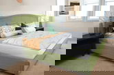 Saltea Aloe Vera 14+2 Memory, 160x200 cm, husa cu fibre de bambus, Ortopedica, aerisire 3D Free Air