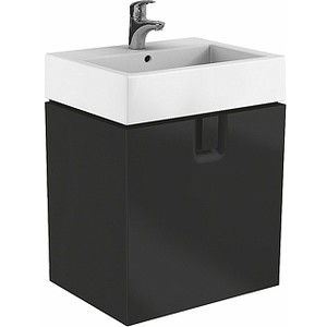 Baza lavoar Kolo Twins,60x57x46 cm,negru mat