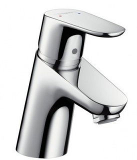 Baterie lavoar monocomanda cu ventil Push-Open fara tija Hansgrohe Focus 70