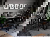 Set Masa Venetia extensibila + 6 Scaune Eco Wenge