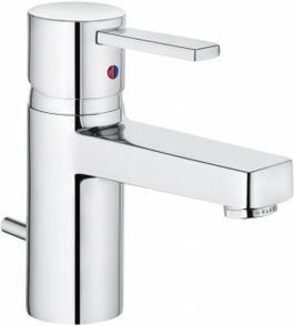 Baterie lavoar monocomanda Kludi Zenta set scurgere cu tija