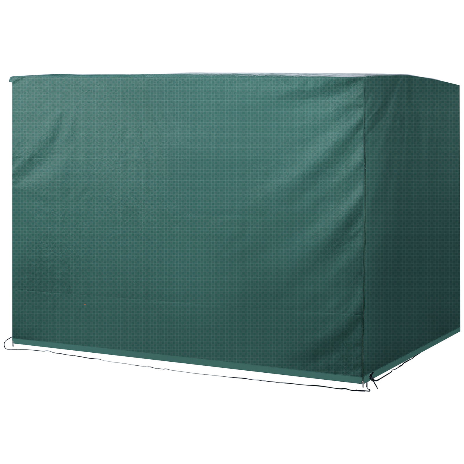 Outsunny Prelata de Acoperit pentru Mobilier de Extern Impermeabil Anti Mucegai cu Fixaj in PE, Verde,215x155x150cm