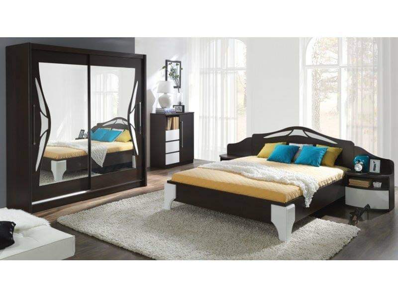 SET DARK MOBILIER DORMITOR COMPLET