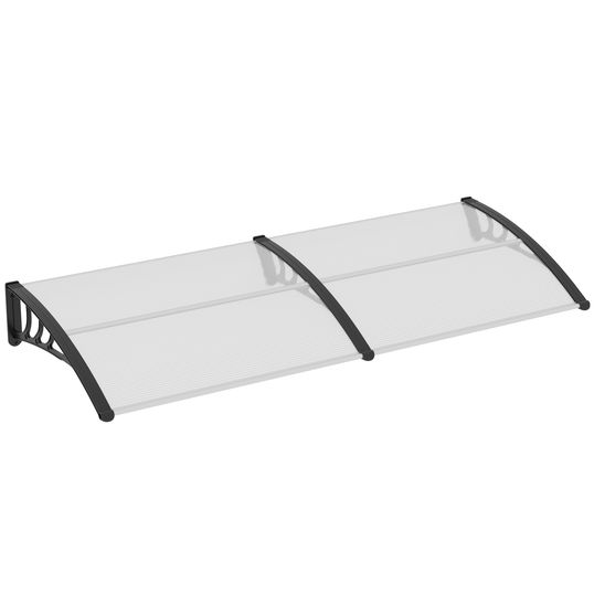 Outsunny acoperis din policarbonat, anti UV 75x197x23 cm | AOSOM RO